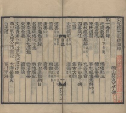 4699 宋元旧本书经眼录三卷坿录二卷 0222183038 1.jpg