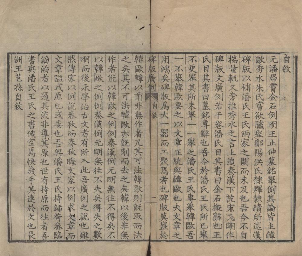 _碑版文广例十卷__