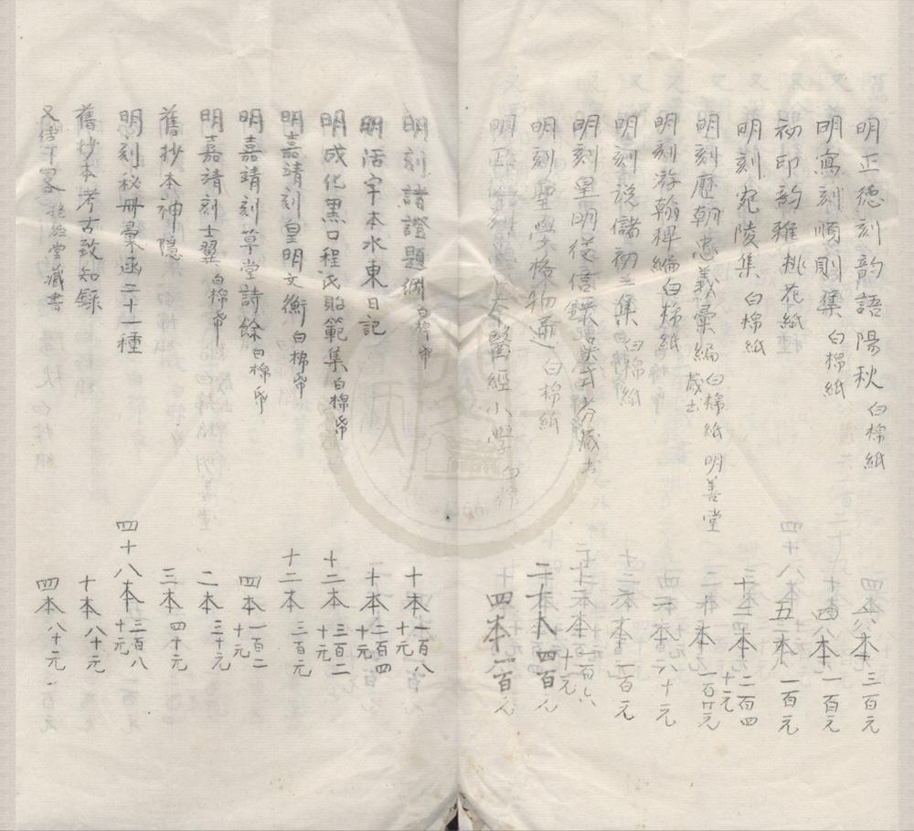 _中国书店善本书目不分卷__
