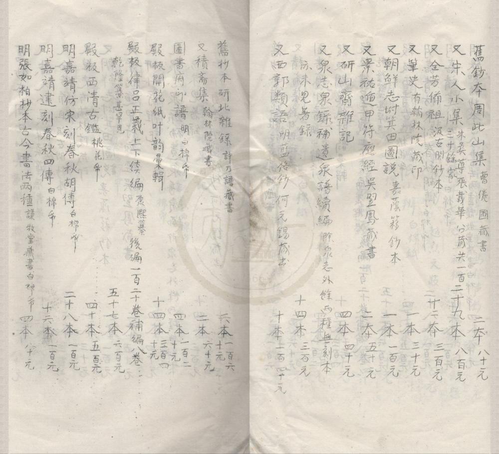 _中国书店善本书目不分卷__