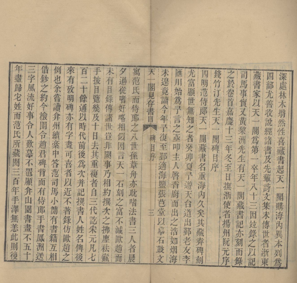 _天一阁见存书目四卷首一卷末一卷__