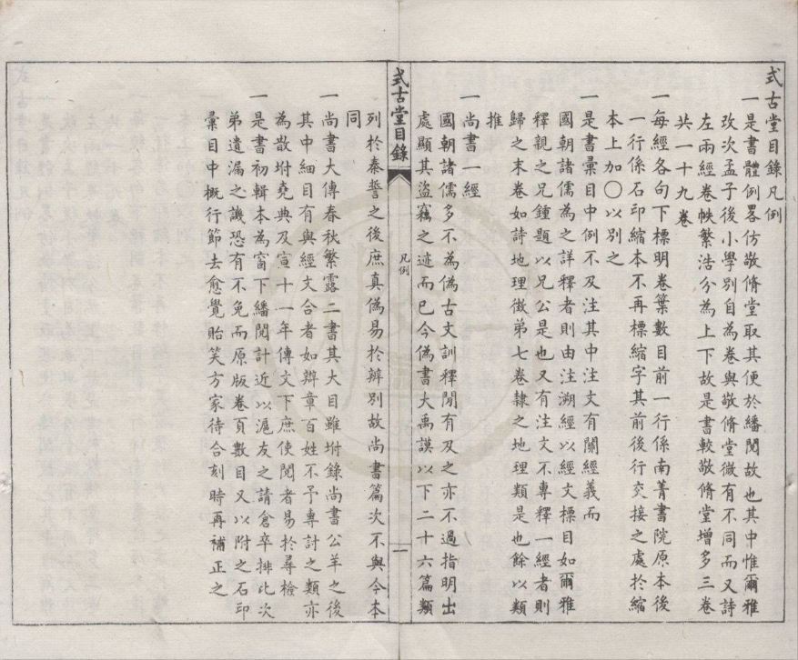 _式古堂目录十七卷__