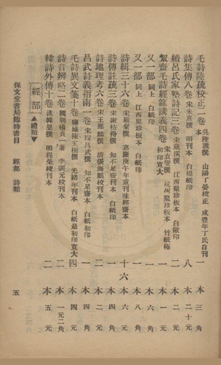 _保文堂书局书目第六期一卷__