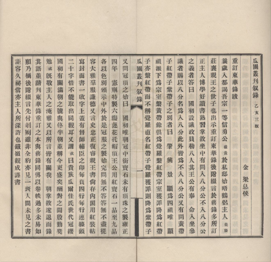 _瓜圃丛刊叙录一卷续编一卷__
