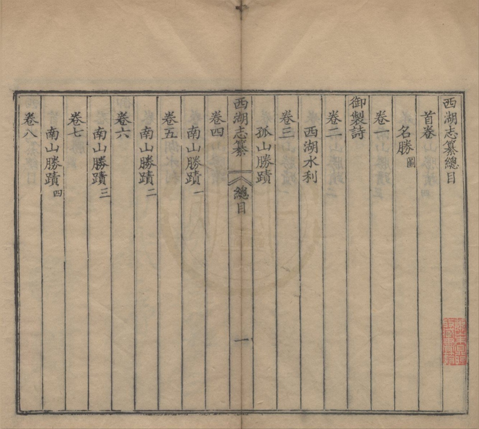 _西湖志纂十五卷首一卷__