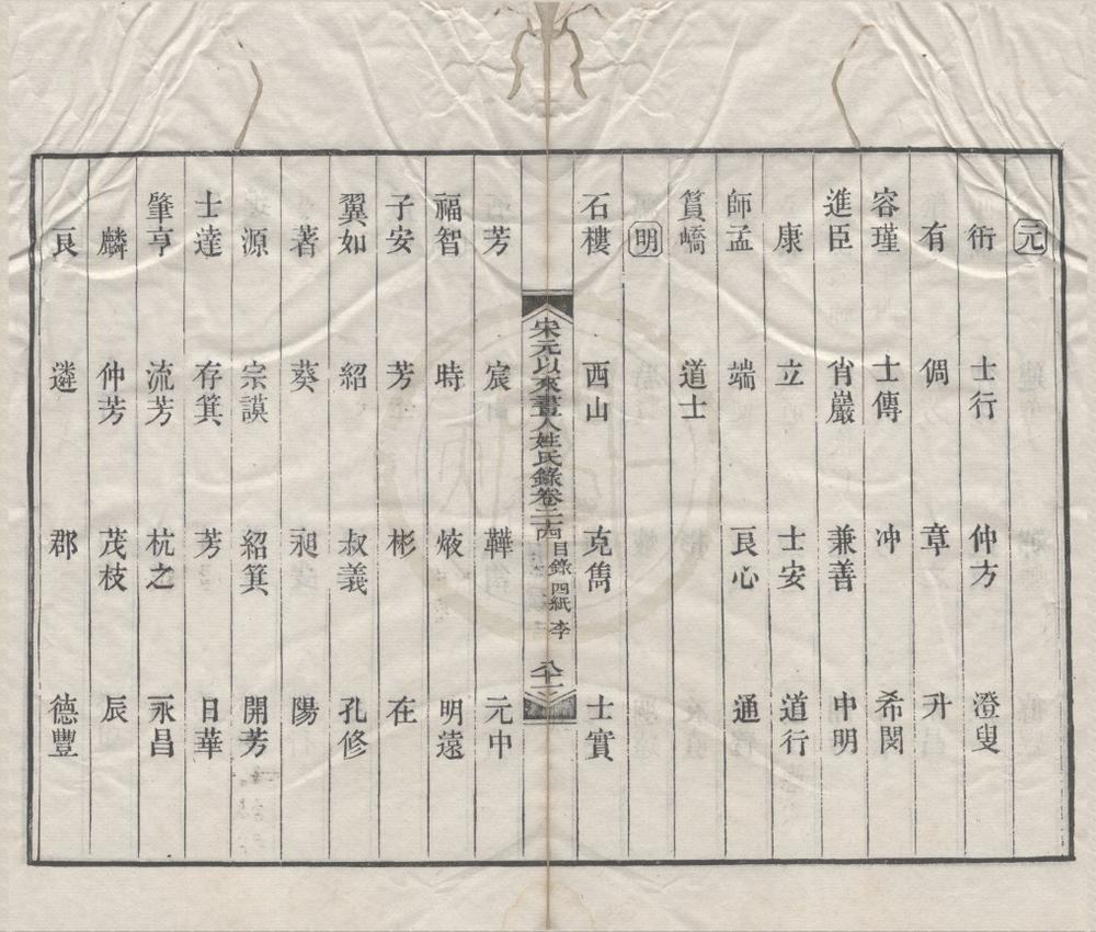 _宋元以来画人姓氏录三十六卷首一卷__