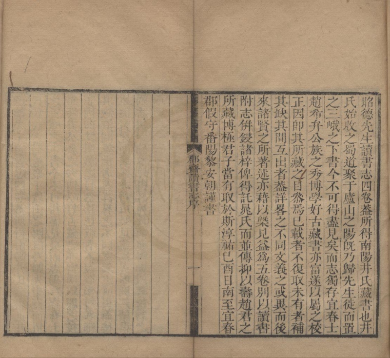 _昭德先生郡斋读书志四卷后志二卷__