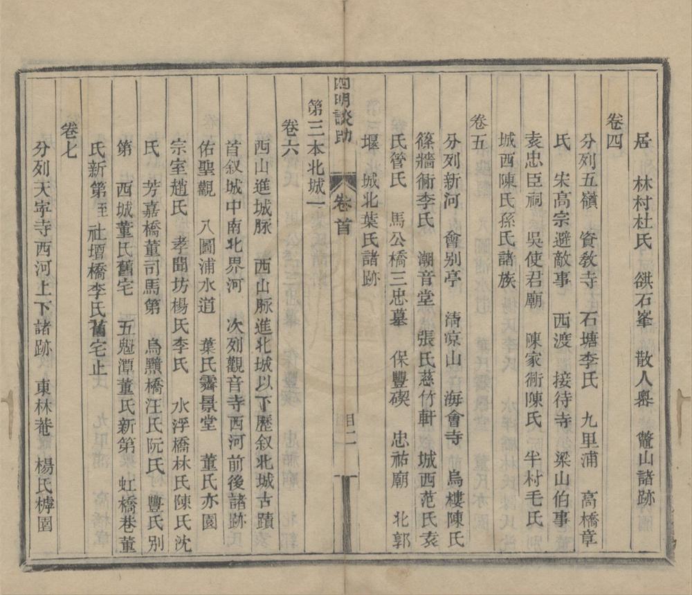 _四明谈助四十六卷首一卷__