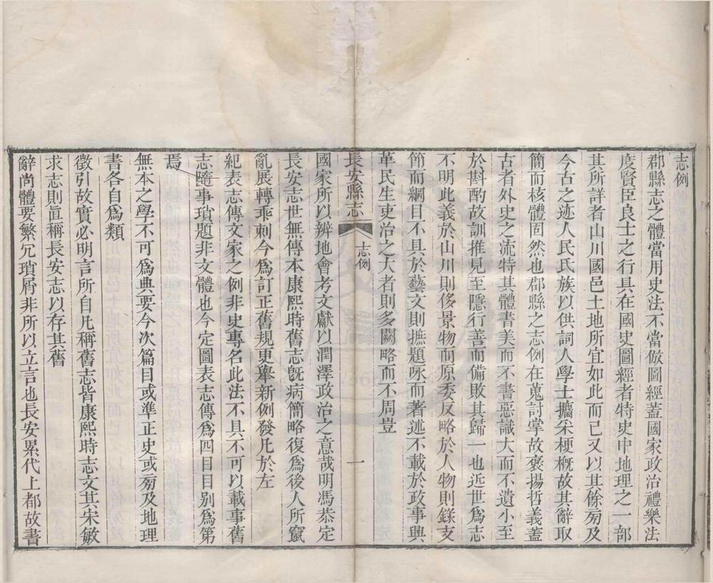 _(嘉庆)长安县志三十六卷__