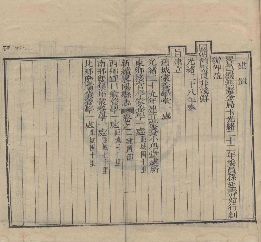 _(光绪)新续畧阳县志一卷__