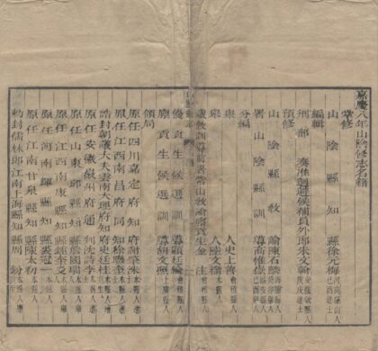 5284 嘉庆山阴县志三十卷首一卷 0222191158 1.jpg