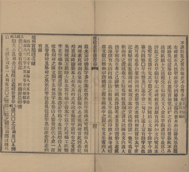 _淮阴金石仅存录册__