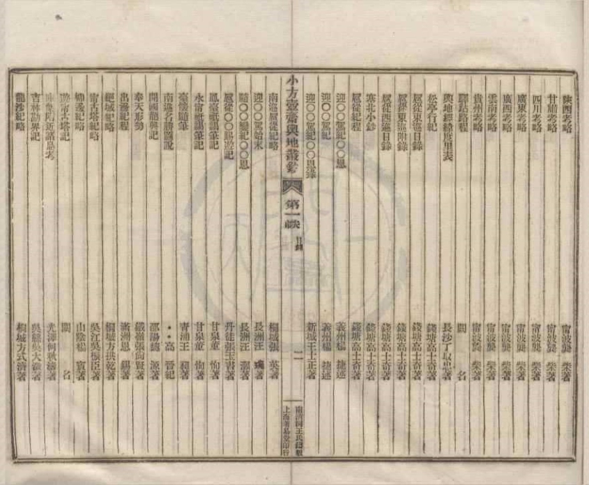_小方壶斋舆地丛钞十二帙__