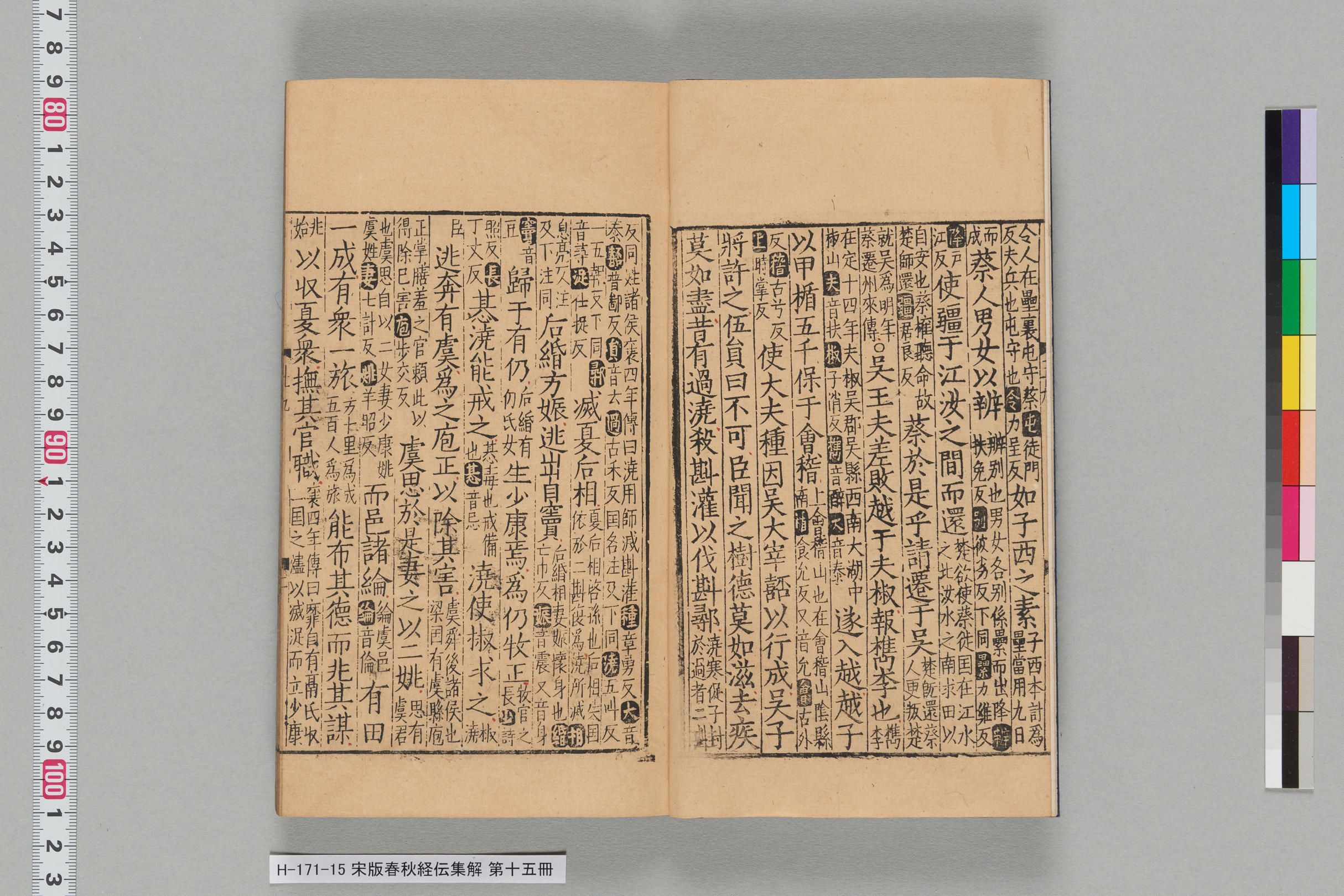 宋版春秋経伝集解_第二十九-