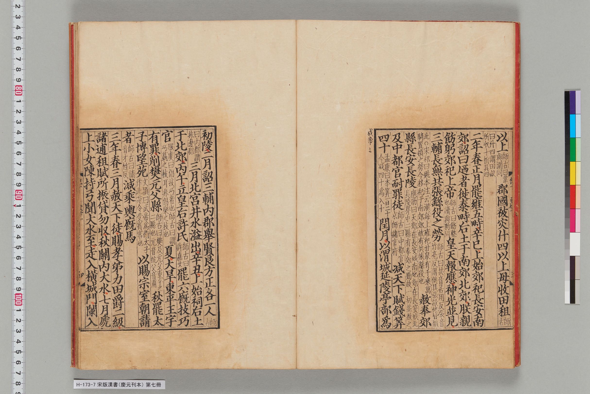 宋版漢書（慶元刊本）_第七冊-