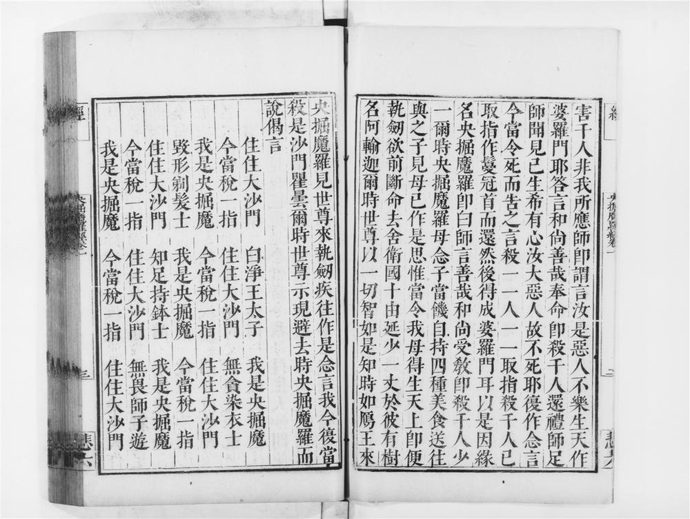 _央掘魔罗经__