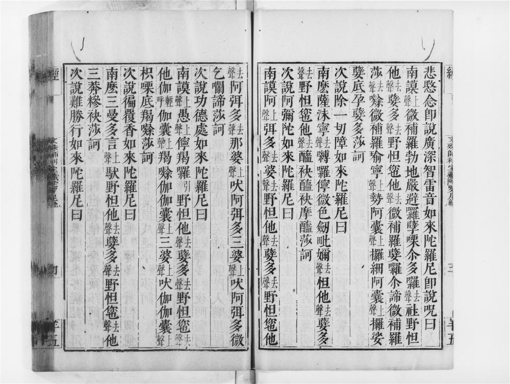_文殊师利宝藏陀罗尼经__