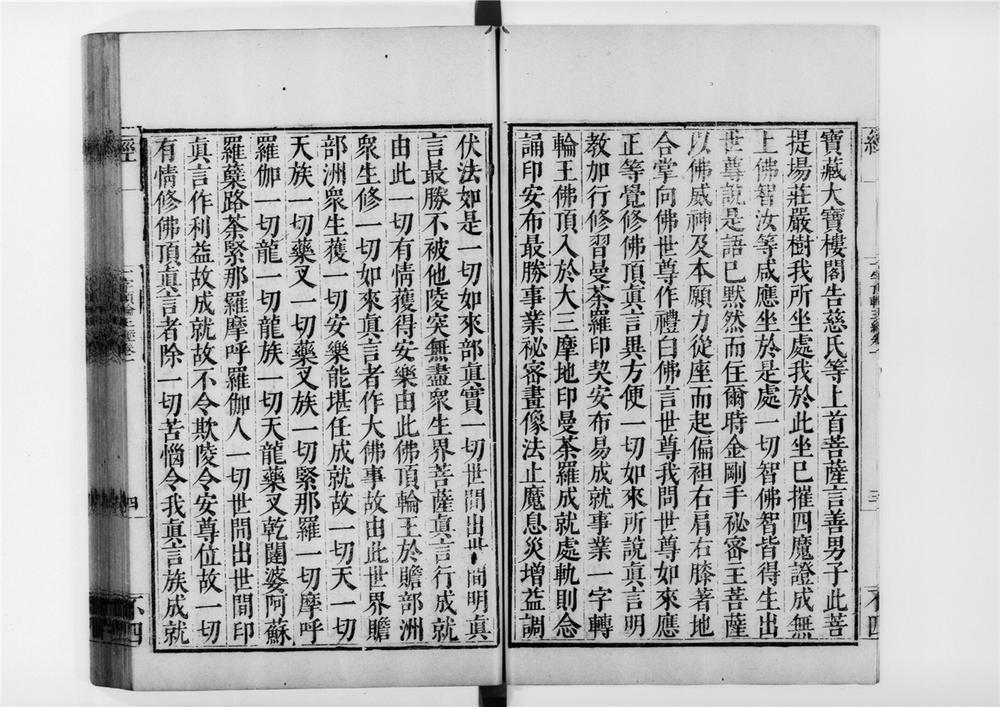_菩提场所说一字顶轮王经__