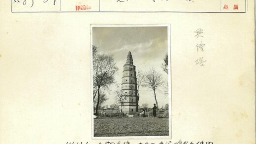 乡村古塔与牧人景色.jpg