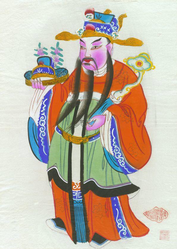 加冠门神