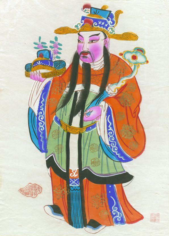 加冠门神
