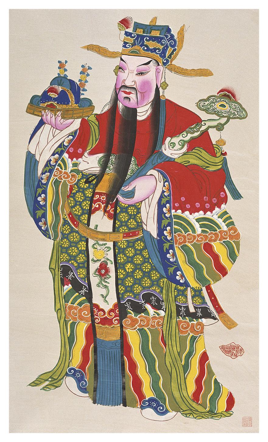 加冠门神