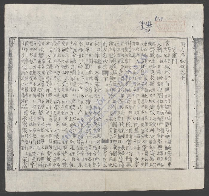 南方名物备考(q.)-