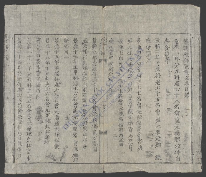 历科会庭文选-