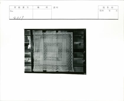 复古几何图案方形被子挂窗展示.jpg