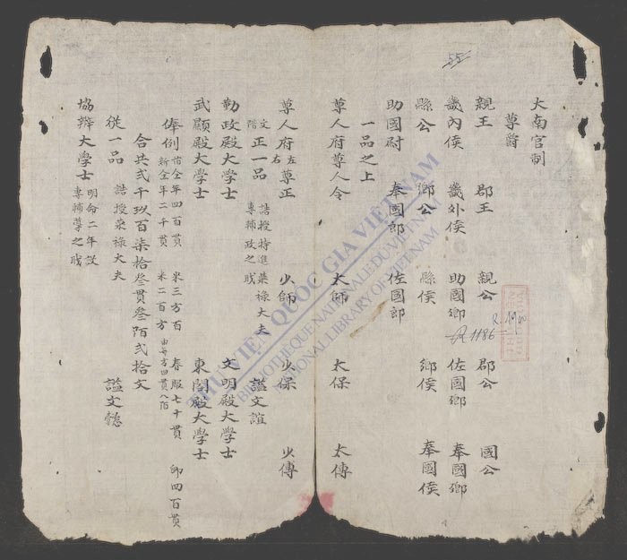 大南官制-