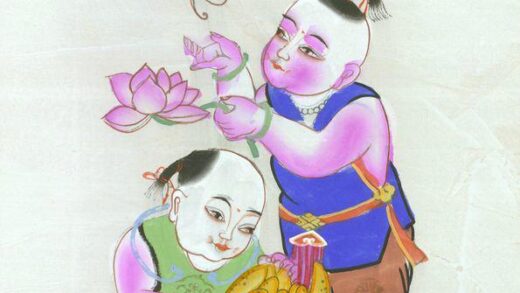 娃娃戏蝶.jpg