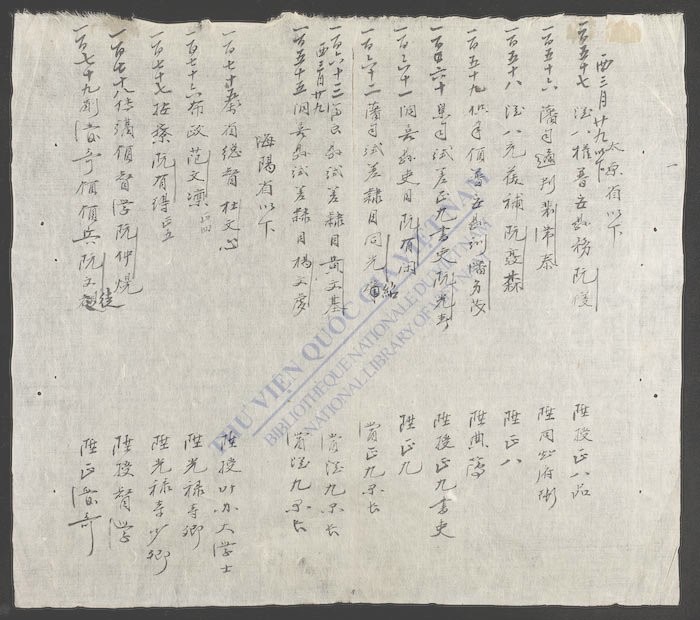 官吏升衔总册-