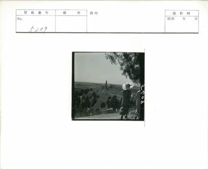 戴帽行者与宝塔林间小路.jpg