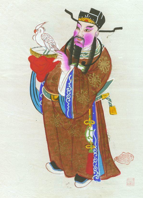 晋爵门神