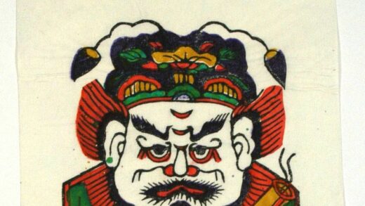 朱仙鎮 小馗頭 衣服 筆 鍾馗 冠 雲 巻物.jpg