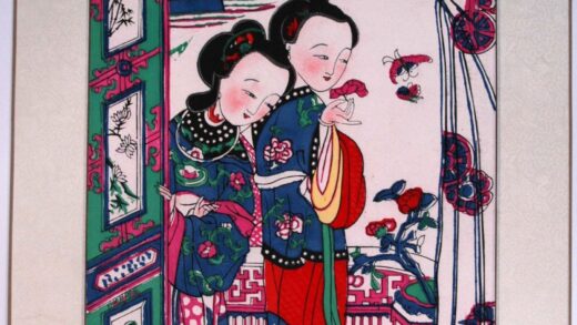 桃花塢 双美人 蝶 梅花 牡丹 衣服 菊花 蔓 桃 花瓶 美人 竹 猫 扉.jpg