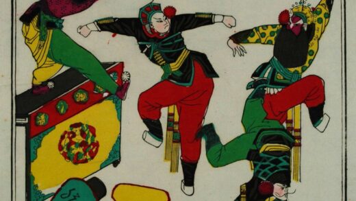 桃花塢 快活嶺快活林 水滸伝 酒瓶 武松 施恩 蒋門神 快活嶺 酔打蒋門神.jpg