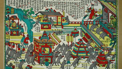 桃花塢 無底洞老鼠嫁女 花 猫 鼠 孫悟空 猪八戒 沙悟浄 西遊記 三蔵法師 無底洞 輿 無底洞老鼠嫁女.jpg