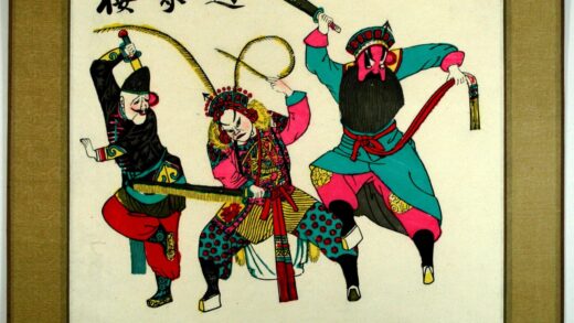 桃花塢 趙家楼、鳳凰嶺 梅花 如意 衣服 龍 刀 剣 雲飛 韓秀 王通 趙家楼 済公伝.jpg