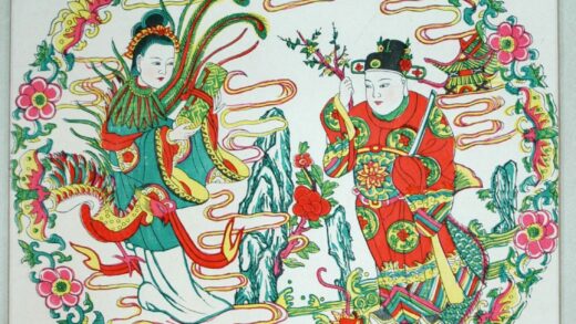 桃花塢 龍鳳呈祥 蝶 梅花 首飾り 芭蕉葉 牡丹 波 蔓 鳳凰 石 岩 龍 笏 瑞雲 巻物 男 女.jpg