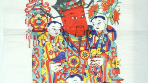 楊家埠 五子門神 子 梅花 如意 牡丹 竇禹鈞 儀 微 倪 称 僖 木犀 靴 弓 桂花 提灯 彩灯 戟瓶 磬 文官 福寿双全 月 文門神 双魚.jpg