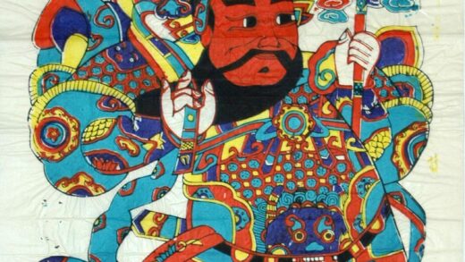 楊家埠 神荼鬱壘 如意 牡丹 衣服 鳳凰 武門神 装束 龍 靴 宝珠 瑞雲 雲 儀仗 鬱壘 月 発福生財地.jpg