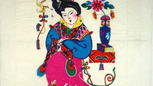 楊家埠 紅楼夢十二金釵、賈迎春 花 花瓶 書籍 紫菱洲 百合 賈迎春.jpg