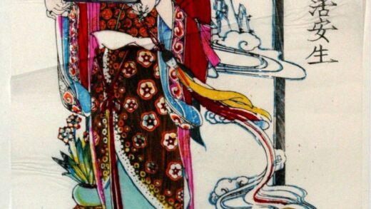 楊家埠 聊斎志異、花姑子 梅花 衣服 急須 茶碗 火 聊斎志異 水仙 炉 花姑子 花姑子報恩活安生.jpg