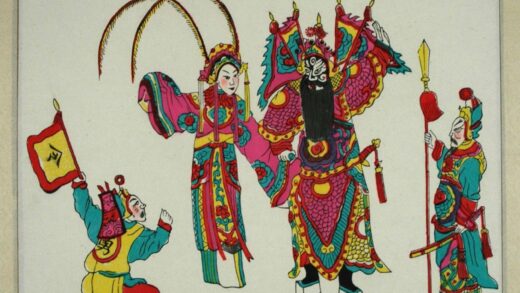 楊家埠 覇王別姫 衣服 蔓 花 刀 剣 杆戟 鐗 令旗 項羽 虞妃 覇王別姫.jpg
