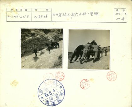 泥泞小路上的推车与驴.jpg
