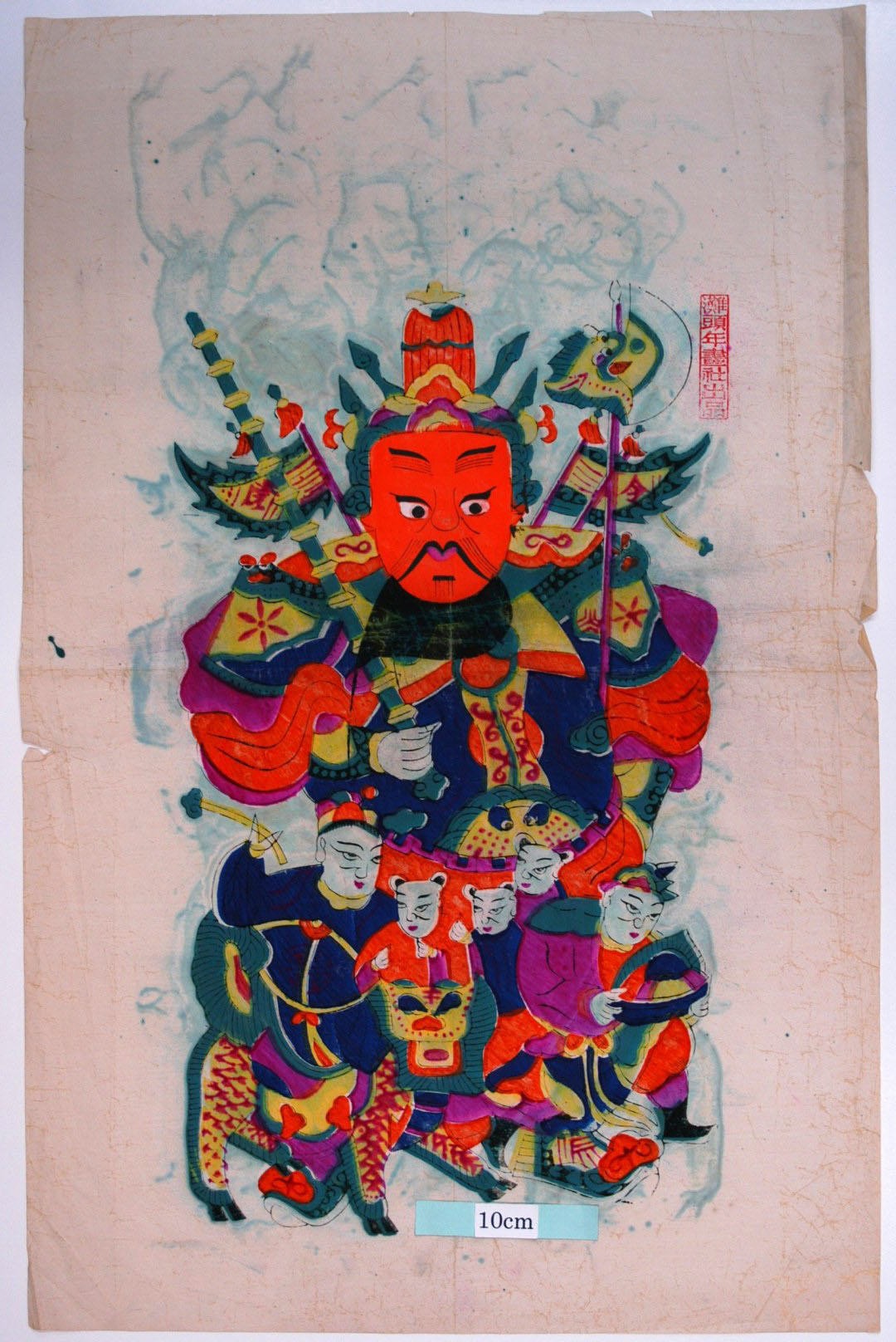 _灘頭_斧鉞五子武門神_如意, 竇禹鈞, 儀, 微, 倪, 称, 僖, 武門神, 装束, 龍, 靴, 尉遅恭, 敬徳, 麒麟, 如意笊, 板斧, 令旗, 金鞭, 斧, 宝盆