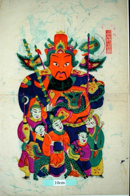 灘頭 斧鉞五子武門神 竇禹鈞 儀 微 倪 称 僖 花 武門神 装束 龍 尉遅恭 笏 敬徳 麒麟 如意笊 板斧 令旗 金鞭 斧 板斧瓶.jpg