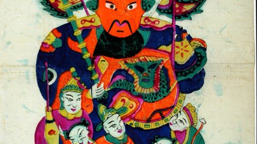 灘頭 斧鉞五子武門神 竇禹鈞 儀 微 倪 称 僖 花 武門神 装束 龍 尉遅恭 笏 敬徳 麒麟 如意笊 板斧 令旗 金鞭 斧 板斧瓶.jpg