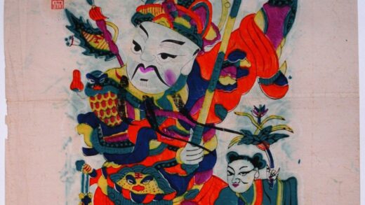 灘頭 秦瓊 子 如意 衣服 蓮花 秦瓊 武門神 装束 龍 靴 刀 雲 剣 鐗 叔宝.jpg